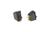 Painless Wiring Rocker Switch; On/Off; Blue Light; 80405
