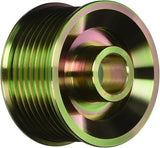 Power Master Pulley 8-Groove Yellow Zinc 58mm OD 108