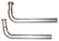 Pypes Performance exhaust Corvette C3 SBC Ram Horn Downpipes 2.5in DCC10S