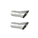 Pypes Performance exhaust 68-72 2.5in Olds 442 Trumpet Exhaust Tips EVT34