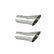 Pypes Performance exhaust 68-72 2.5in Olds 442 Trumpet Exhaust Tips EVT34