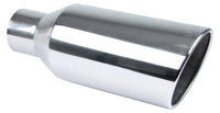 Pypes Performance exhaust Exhaust Tip 4in x 7in 18in L Polished Weld-on EVT407