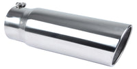 Pypes Performance exhaust Exhaust Tip 5in x 6in 18in L Polished Bolt-on EVT506-18