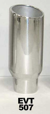 Pypes Performance exhaust Exhaust Tip 5in x 7in 18in L Polished Weld-on EVT507
