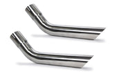 Pypes Performance exhaust Exhaust Tips Slip Fit 2.5in Pair (Long) EVT58