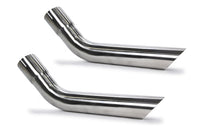 Pypes Performance exhaust Exhaust Tips Slip Fit 2.5in Pair (Long) EVT58