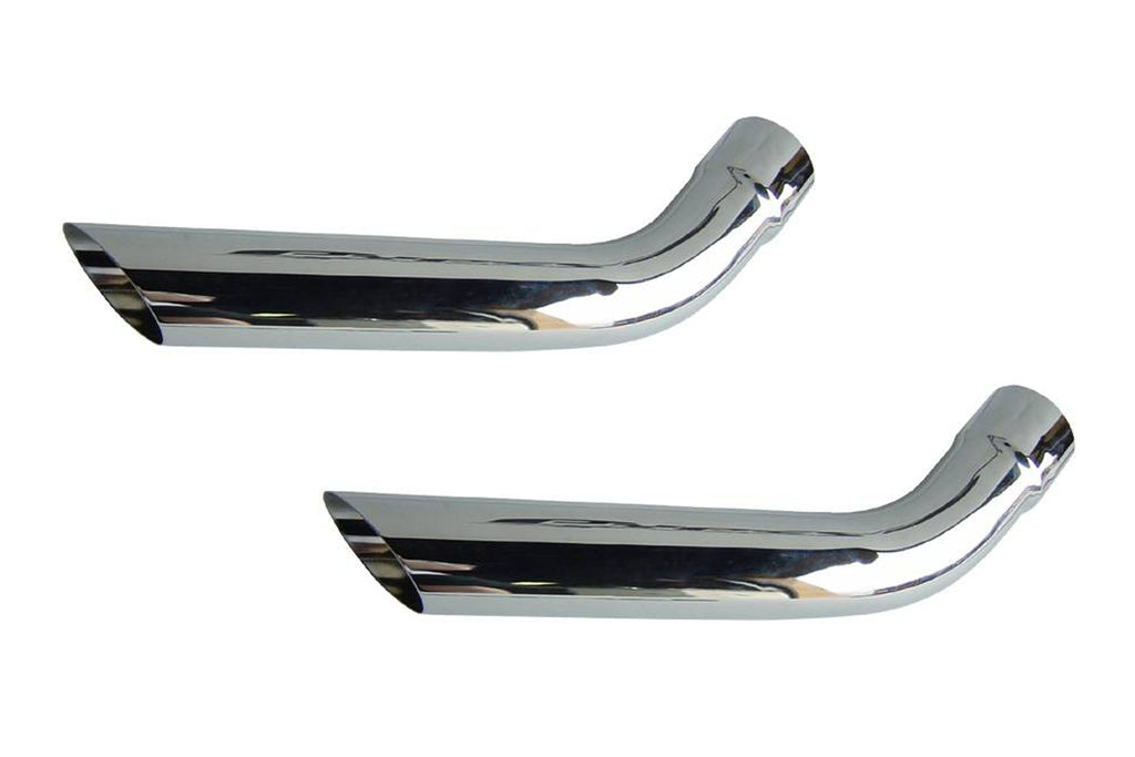 Pypes Performance exhaust Exhaust Tips Slip Fit 2.5in Pair (Short) EVT59