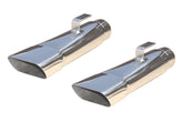 Pypes Performance exhaust Exhaust Tips Slip Fit 2.5in Rectangle Slant EVT80