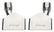 Pypes Performance exhaust 70-74 Cuda SS Exhaust Tips Pair EVT87