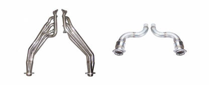 Pypes Long Tube Header Kit with Cats | 2018-2023 Ford Mustang GT 5.0L | HDR79SK-1
