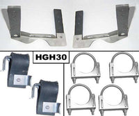 Pypes Performance exhaust 2.5in GTO Stainless Hang er Kit HGH30
