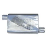 Pypes Performance exhaust Race Muffler 2.5in Offset/Center Each MVR13