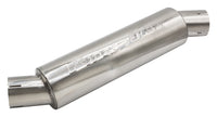Pypes Performance exhaust M-80 Muffler 2.5in Round Offset/Offset MVR204S