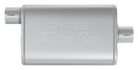 Pypes Performance exhaust Turbo Pro Muffler 2.5in Offset In/Center Outlet MVT13