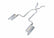 Pypes Performance exhaust 68-73 Corvette Crossmemb er Back Exhaust 2.5in SCC12R
