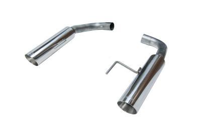 Pypes Pype Bomb Axle-Back Exhaust Polished | 2024 Mustang GT S650 5.0L | SFM91MS