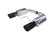 Pypes Performance exhaust 24-   Mustang Touring Axleback Exhaust Black SFM92MSB