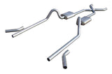Pypes Performance exhaust 55-57 Chevy Crossmember Back Exhaust SGC10T