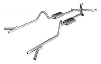 Pypes Performance exhaust 55-57 Chevy 2.5 Exhaust w/X-Pipe SGC11R