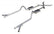 Pypes Performance exhaust 55-57 Chevy 2.5 Exhaust w/X-Pipe SGC11R
