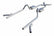 Pypes Performance exhaust 55-57 Chevy 2.5 Exhaust Pocket Kit w/X-Pipe SGC19S