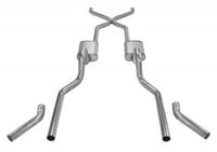 Pypes Performance exhaust 55-57 Chevy 3in Exhaust w/H-Pipe SGC43