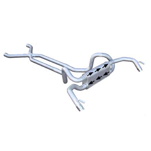 Pypes Performance exhaust 67-81 F-Body 2.5in Exhaust System w/X-Pipe SGF70