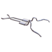 Pypes Performance exhaust 62-67 Nova 2.5in Exhaust System w/X-Pipe SGN10S