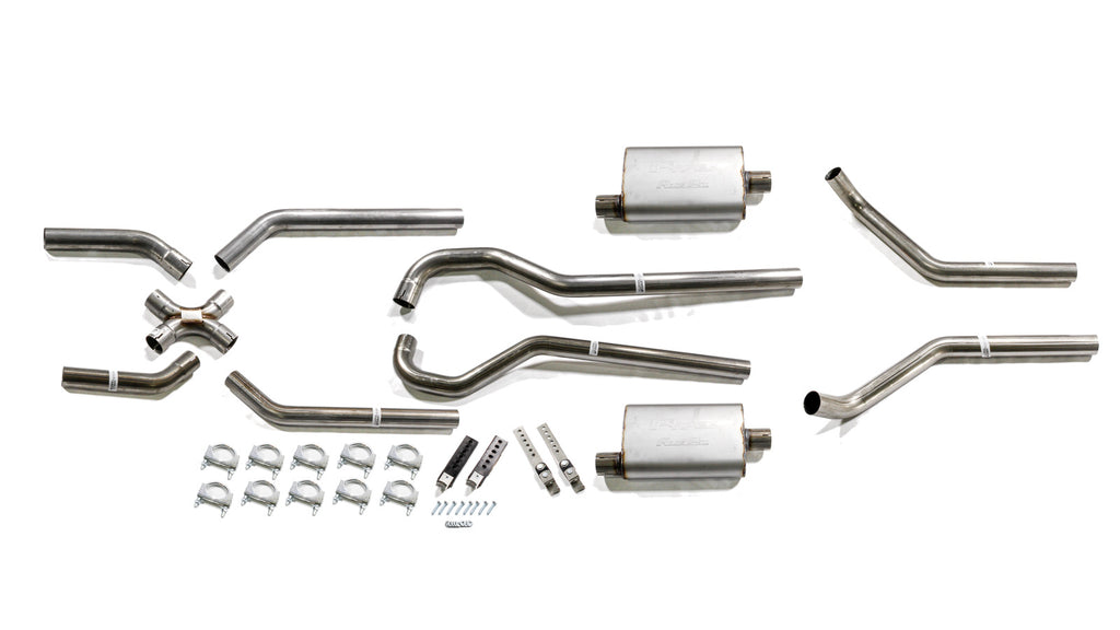 Pypes Performance exhaust 67-81 GM P/U C10 Crossmember Back Exhaust SGT79S