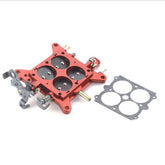 Quick Fuel Technology Billet Throttle Body Assembly 1 3/4" Red with Steel Plates 12-850 12-850QFT