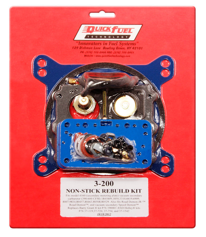 4160 Rebuild Kit - Non-Stick 3-200QFT
