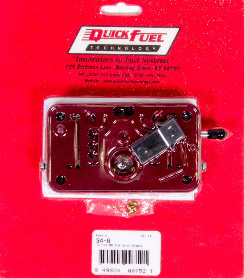Billet Metering Block - Standard Calibration 34-8QFT