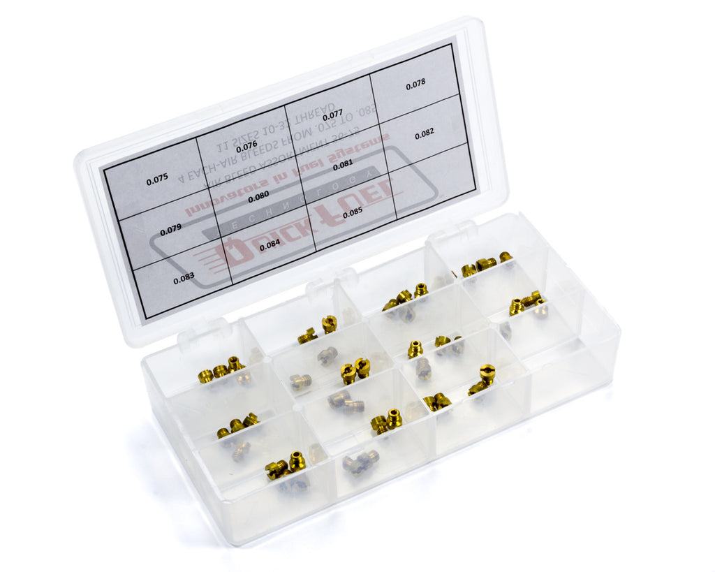 Quick Fuel Technology Air Bleed Assortment Kit .075in - .085in 36-75QFT