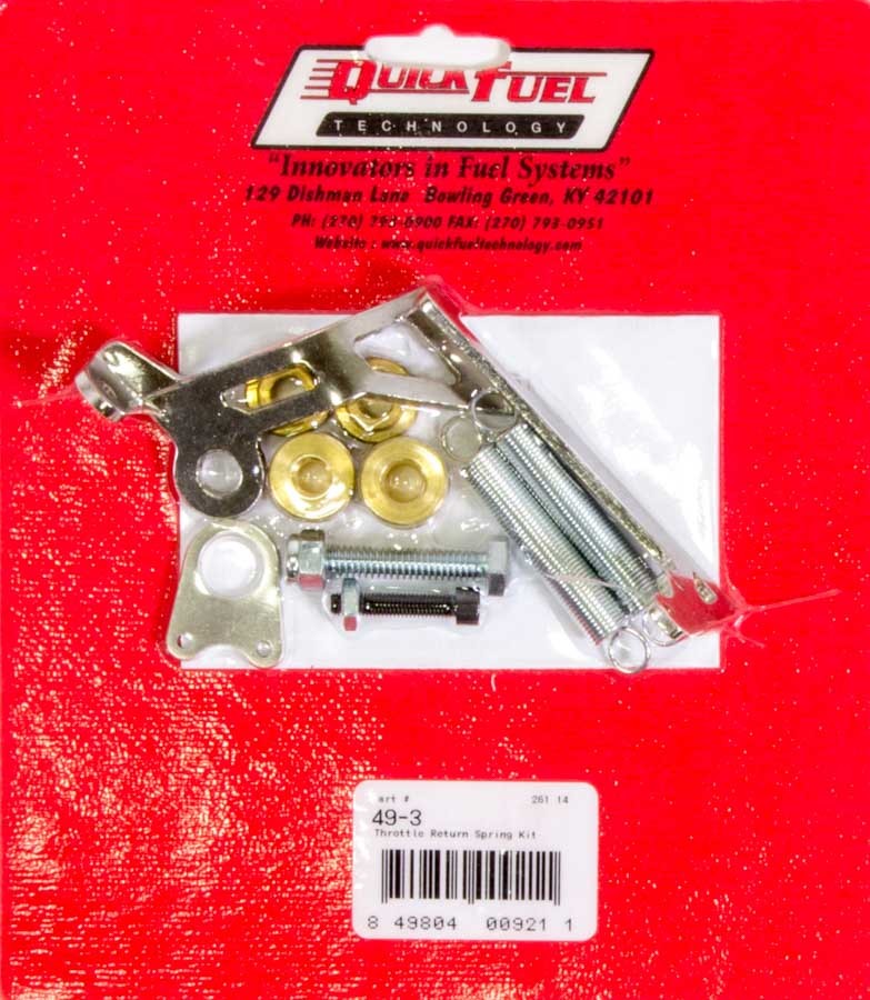 Throttle Return Spring Kit - Square Flange 49-3QFT