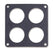 Quick Fuel Technology QFX & 4500 Style 4 Hole Flange Gasket 1250 CFM 8-1106QFT