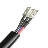 Unterminated Male Electrical Connector 3 Pin H4 or 9003 Male Headlight Connector Pins not included RetroBright
