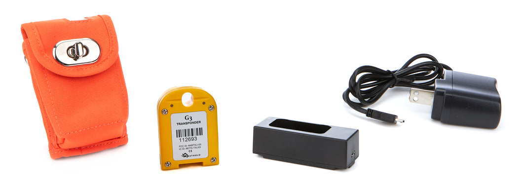 Raceciever Transponder Package G3 w/mnt Pouch & Charger G3XRECHGPK