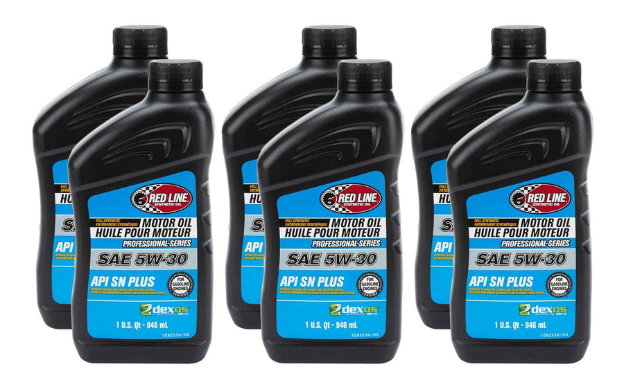 Red Line Oil Pro-Series 5w30 Oil Case 6 x 1 Quart Dexos 12204