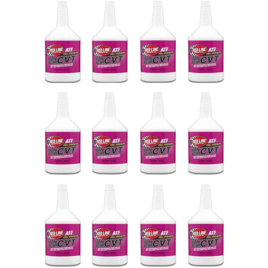 Red Line Oil Non-Slip CVT Trans Fluid Case 12 x 1 Quart Bottle 30824