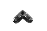 Redhorse Performance 6AN 90 Degree Adapter W/ 1/8IN NPT Port Black 8218-06-2