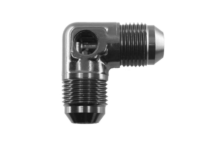 Redhorse Performance 8AN 90 Degree Adapter W/ 1/8IN NPT Port Black 8218-08-2