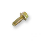Transmission Bolt Kit Ford and Mopar 7/16 14 x 1 1/4 inch Grade 8 hex flange head hex bolts with thread locker Set of 4 Quick Time