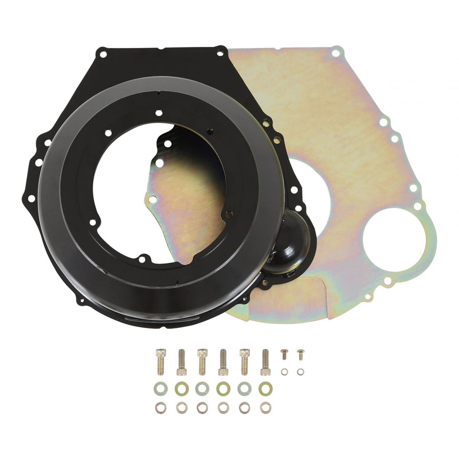 Bellhousing Big Block Ford to Aode or 4R70W Perfect fit for 385 Big Block Fords: 351M, 400, 429, 460 with Aode or 4R70W Transmissions Quick Time