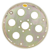 130 Tooth Small Block Mopar to 4L60E Flexplate This OEM replacement flexplate fits small block Chrysler Quick Time