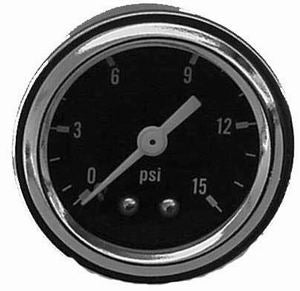 Racing Power Company Fuel Pressure Gauge 0-15 PSI R5715