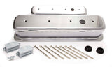 Racing Power Company SBC Alum Tall Center Bolt V/C Plain Polished R6146-1