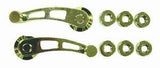 Racing Power Company Chrome Alum 4-1/4In Win dow Handle R8408