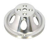 Racing Power Company Polished Alum BBC Single Groove Water Pump Pulley R8840POL