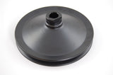 Racing Power Company 283/327 GM SB Power Stee ring Pulley Black R8946B