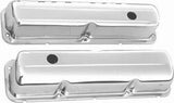 Racing Power Company Chrome Steel Valve Cover Ford 353-428 Pair R9296